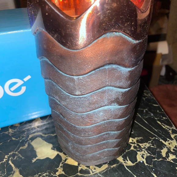 Nambe The Original COPPER CANYON WINE CHILLER (NIB) - Picture 2 of 5